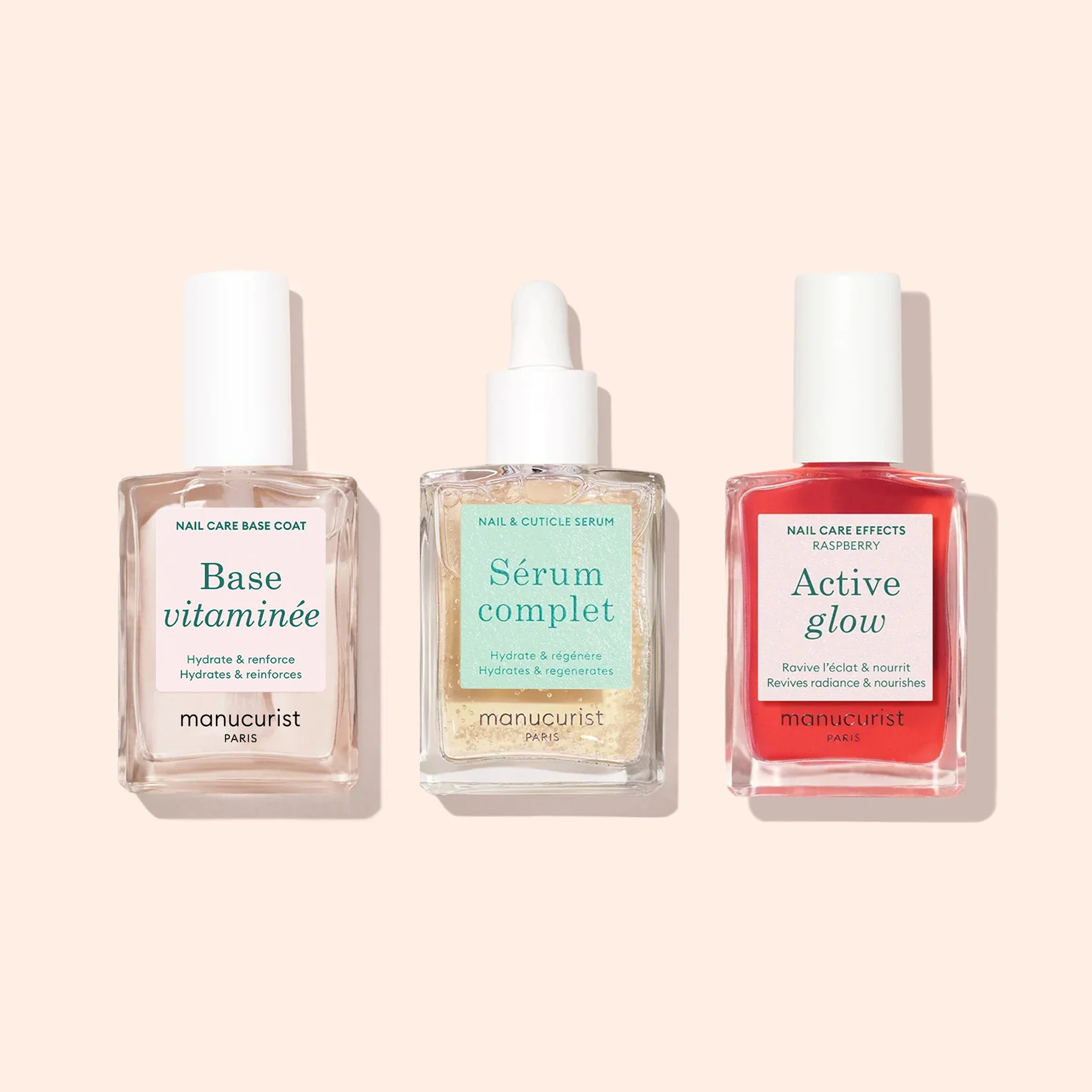 Priemonių rinkinys sausiems nagams