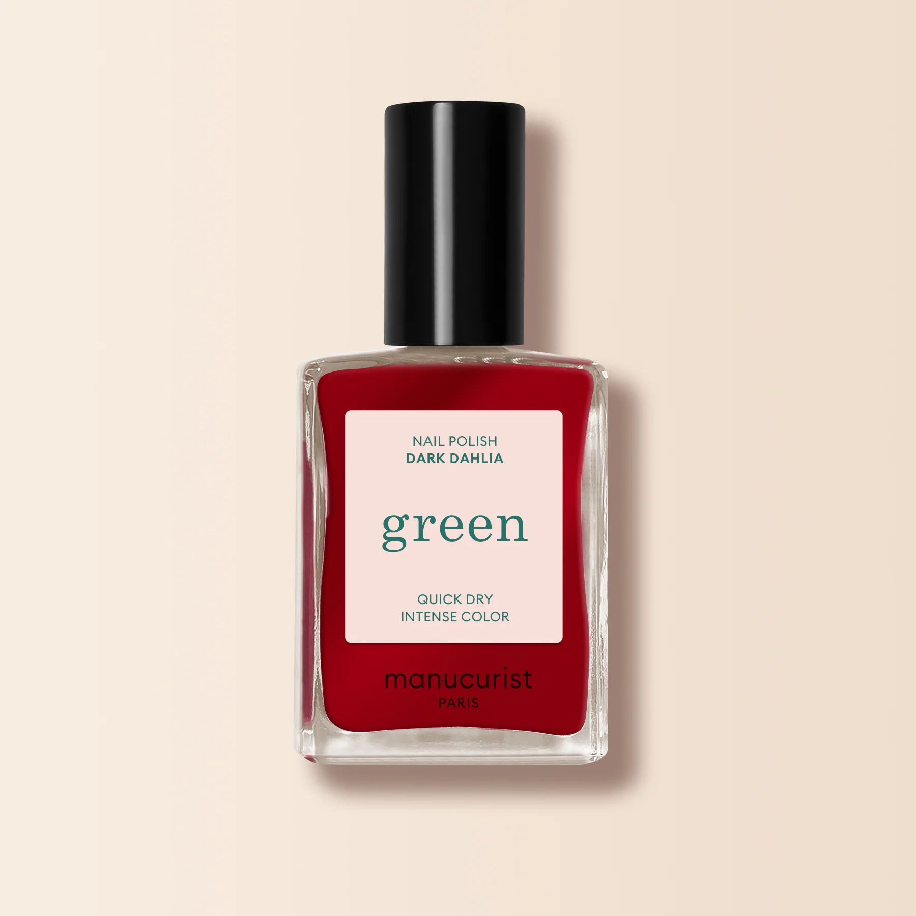 Manucurist nagų lakas "Green-Dark Dahlia" 15ml