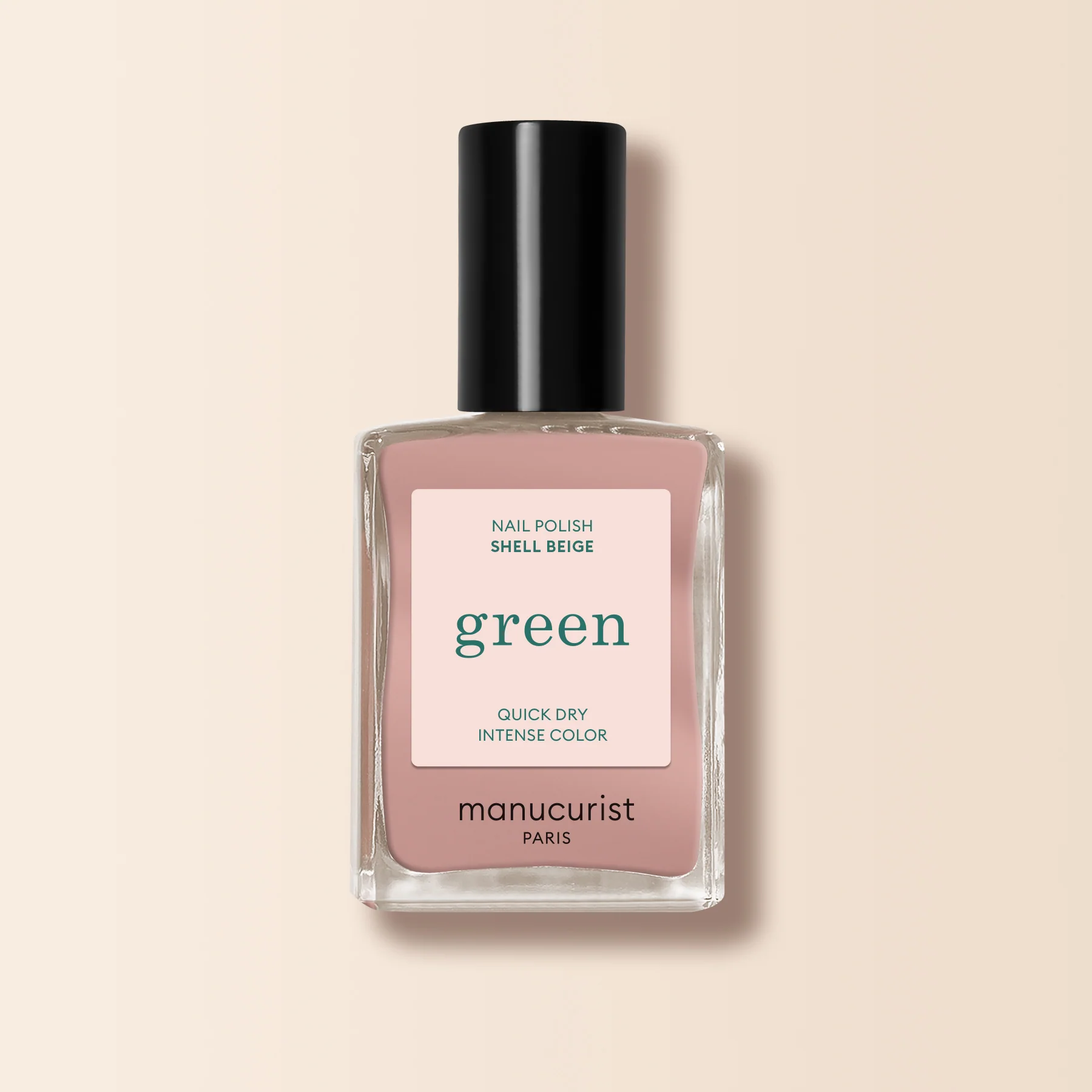 Manucurist nagų lakas "Green-Shell Beige" 15ml