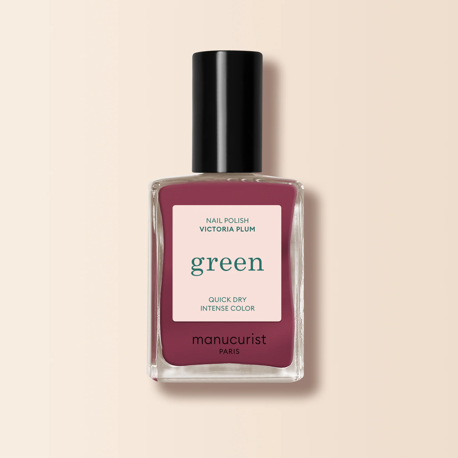 Manucurist nagų lakas "Green-Victoria Plum" 15ml