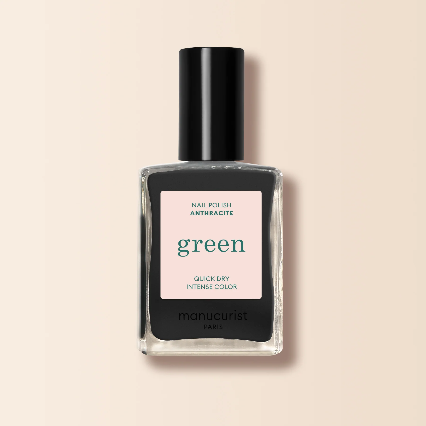 Manucurist nagų lakas "Green-Anthracite" 15ml