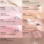 Augalinės sudėties Manucurist spalvų palete