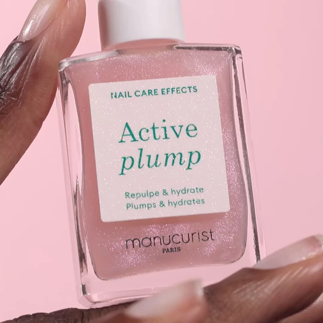 Active Plump pakuotė – priartinta produkto dėžutė su pavadinimu