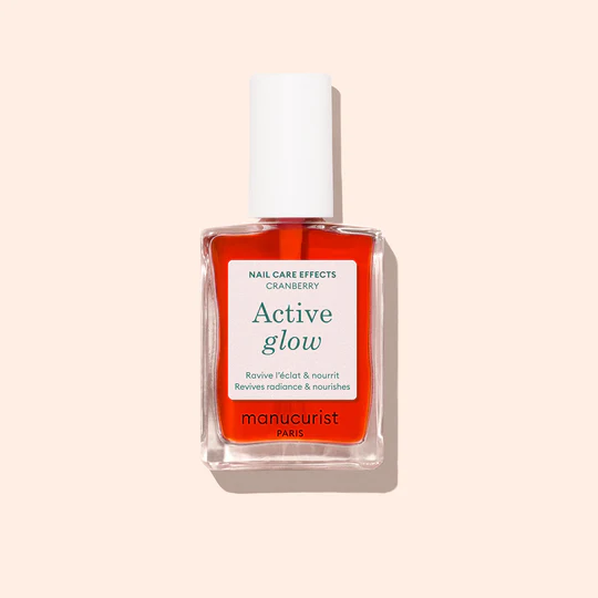 Manucurist nagų stipriklis "Active Glow Cranberry" 15ml
