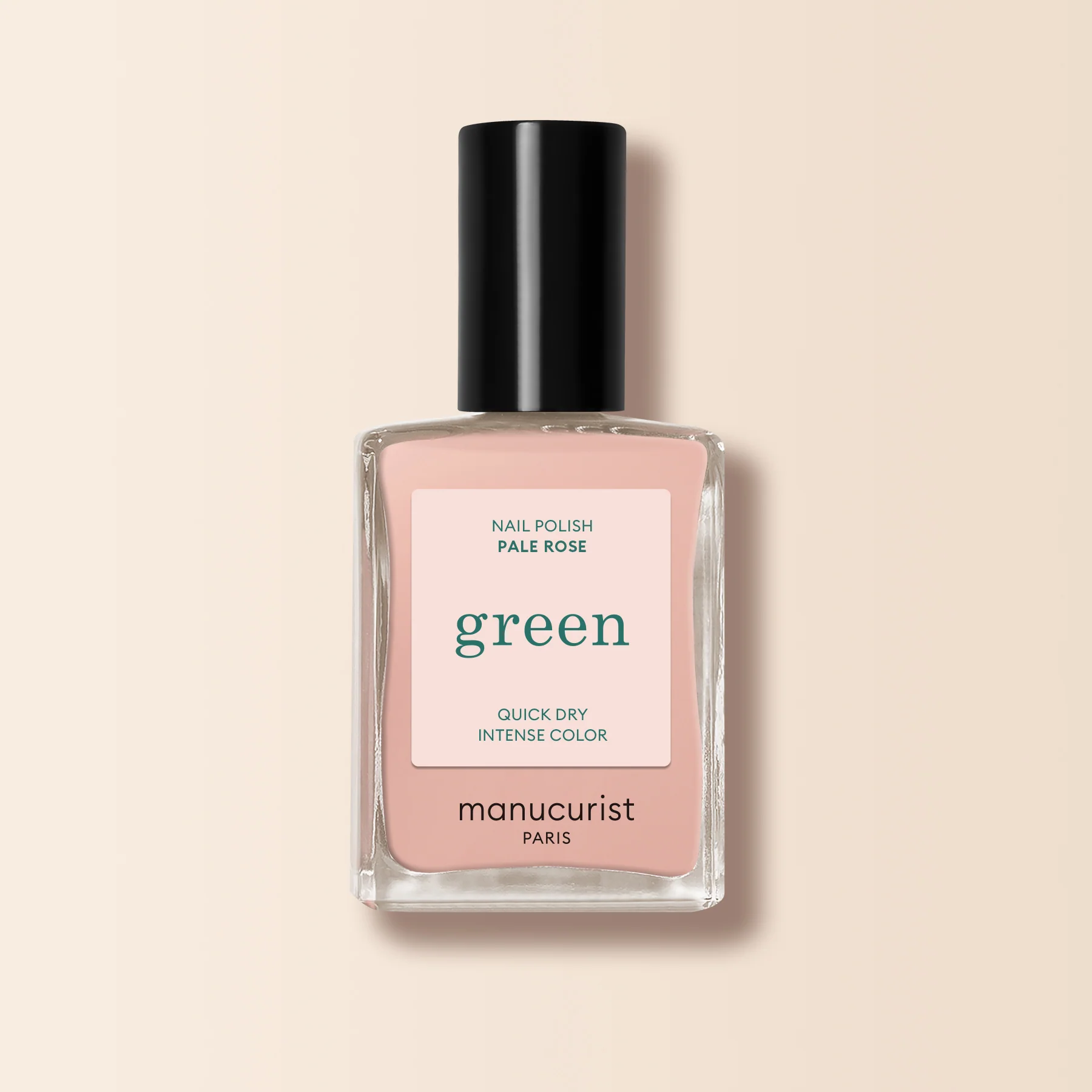 Manucurist nagų lakas "Green-Pale Rose" 15ml