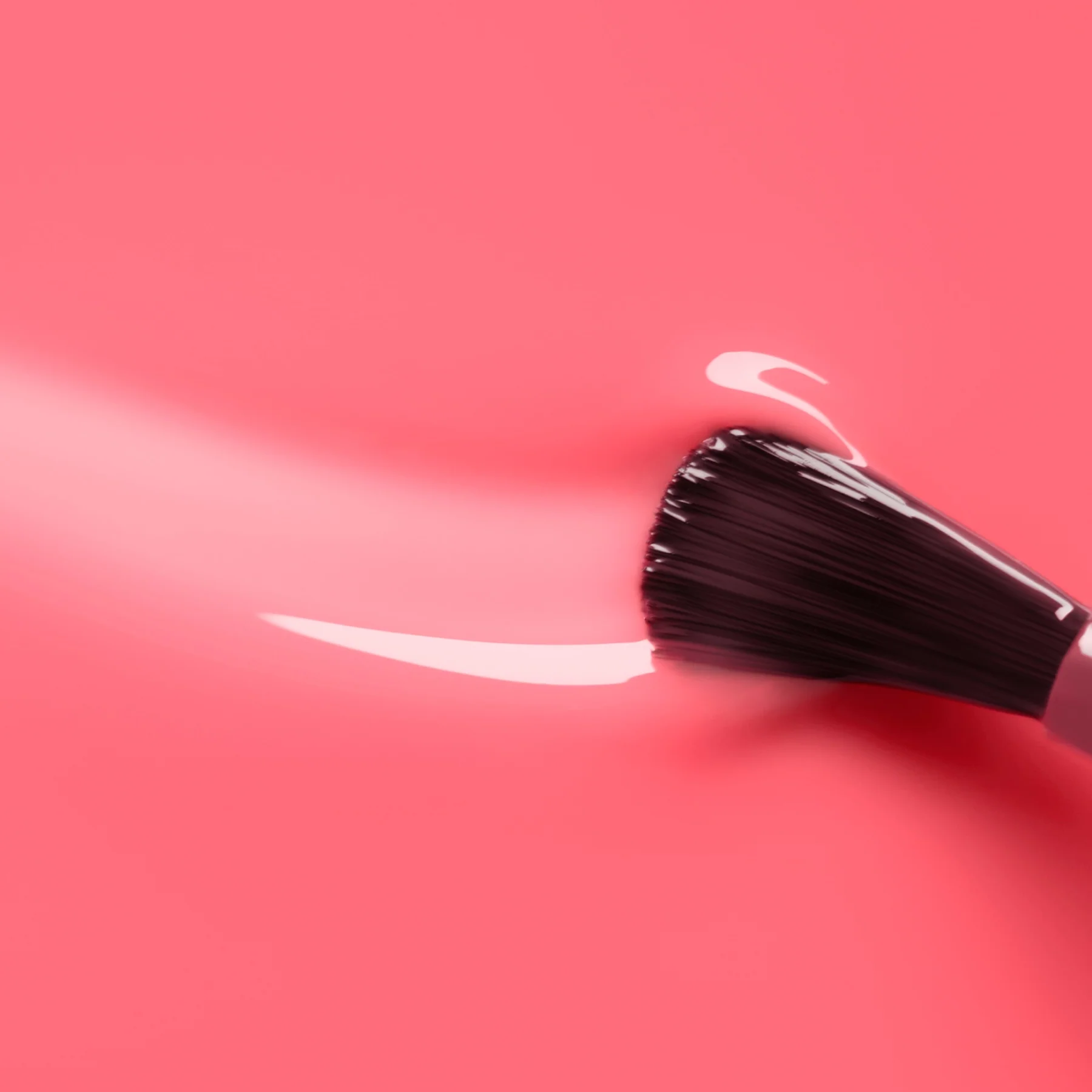 Rožinės spalvos Jelly nagų lako tekstūra Sugar Plum
