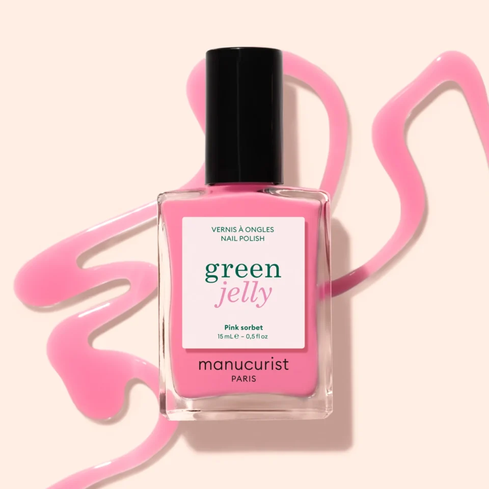 Manucurist nagų lakas Green Jelly - Pink Sorbet 15ml