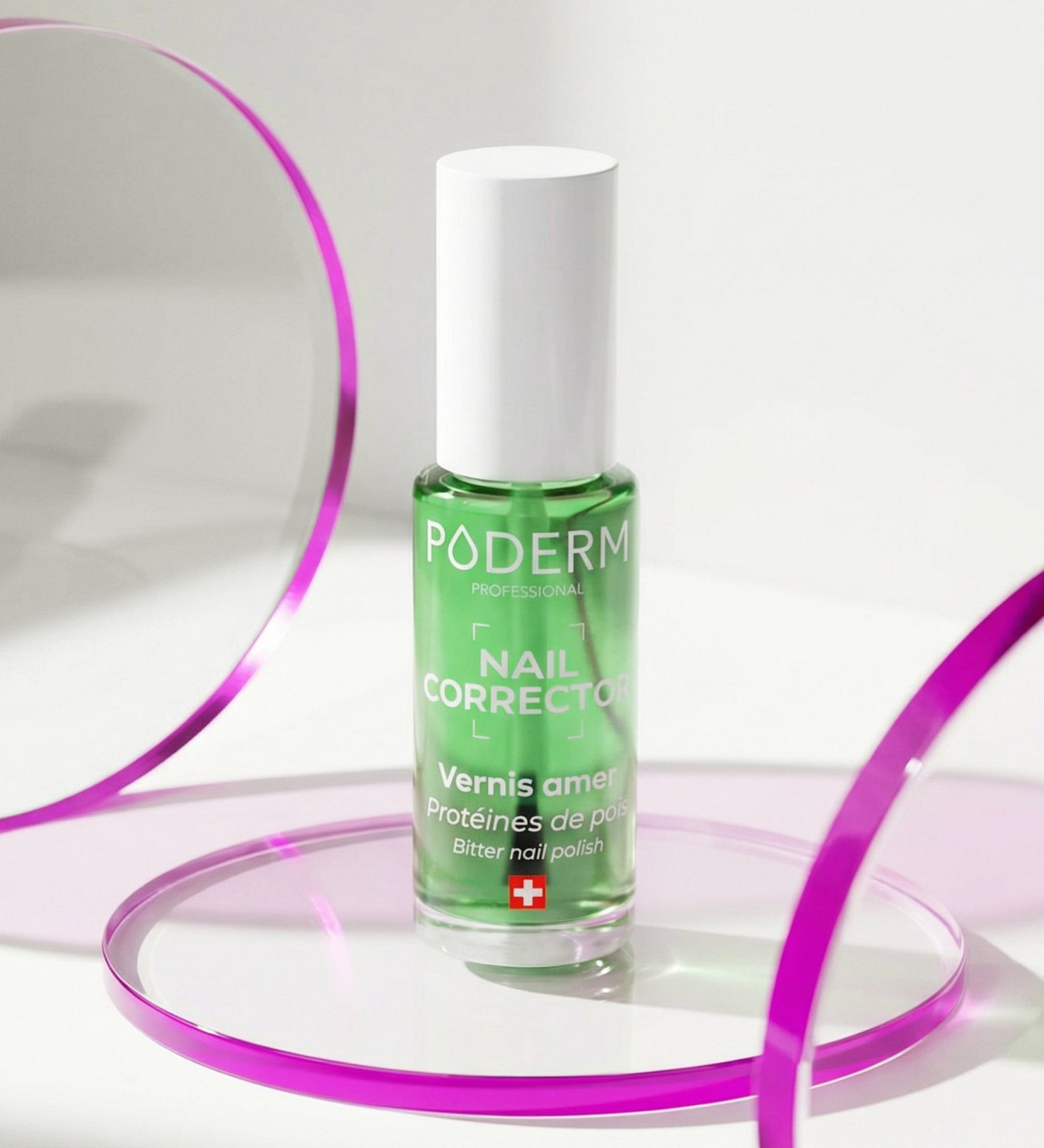 PODERM Bitter Nail Polish korekcinis nagų lakas nuo nagų kramtymo