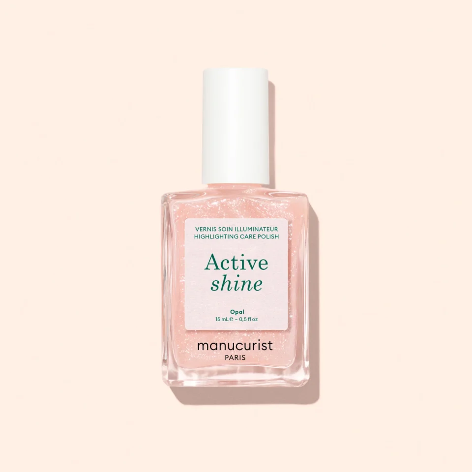 Manucurist Active Shine nagų stipriklis su blizgesio efektu  15ml
